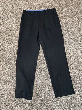 Izod Boys Black Dress Pants Size 14 Husky | NWT
